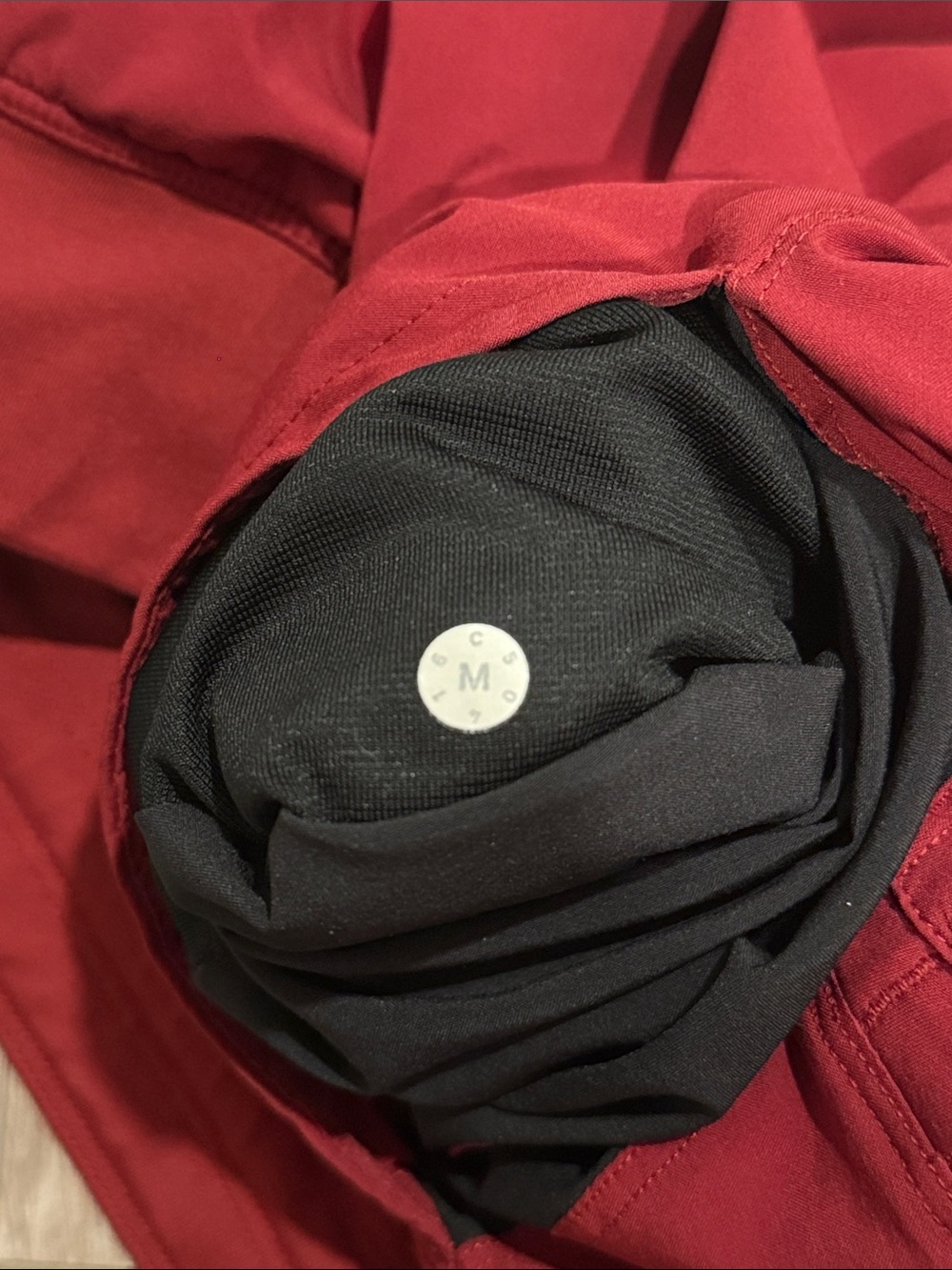 Men's Red Lululemon Shorts - Picture 4 of 5